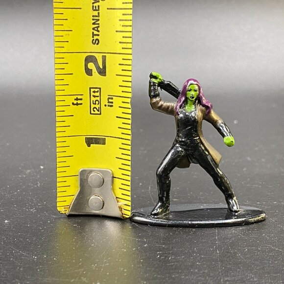Nano Metalfigs Disney Guardians of the Galaxy Gamora Die Cast Figure Jadatoys - Picture 9 of 10